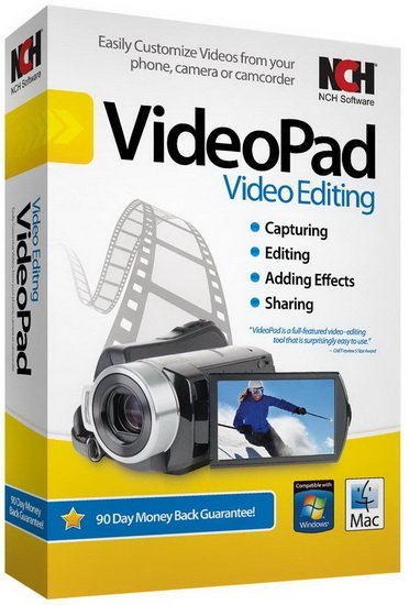 NCH VideoPad Video Editor Professional 10.21 Beta