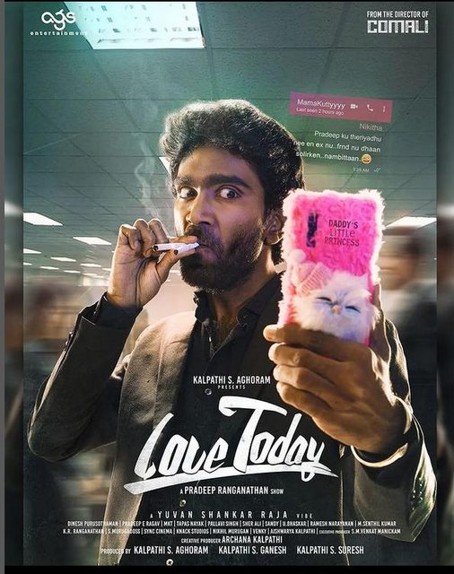 Love Today (2022) 1080p HDRip x264 DD5 1 Multi Audios ESub-BWT Exclusive