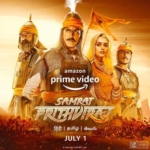 Samrat Prithviraj (2022) 1080p WEB-DL H264 DDP5 1 Multi Audios-DUS Exclusive