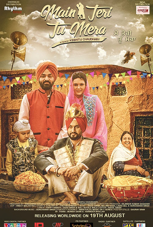 Main Teri Tu Mera (2016) Punjabi - 1080p - WEB-HD - AVC - AAC - ESubs - Team IcTv