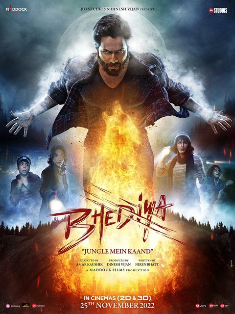 Bhediya (2022) 1080p  WEB-DL AVC DDP 5 1 ESub Multi Audios-DUS Exclusive