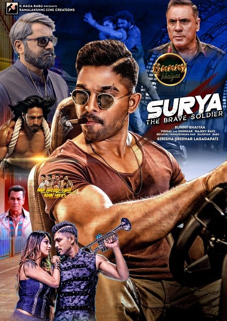 Surya - The Brave Soldier (2018) UNCUT 720p HDRip x264 [Dual Audio][Hindi+Telugu] DM