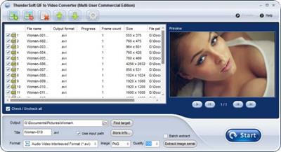 ThunderSoft GIF to Video Converter 3.7.0.0