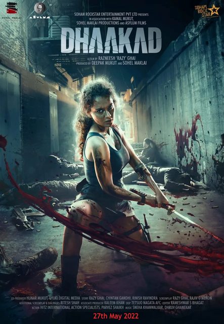 Dhaakad (2022) 720p WEB-DL H264 AAC-DUS Exclusive