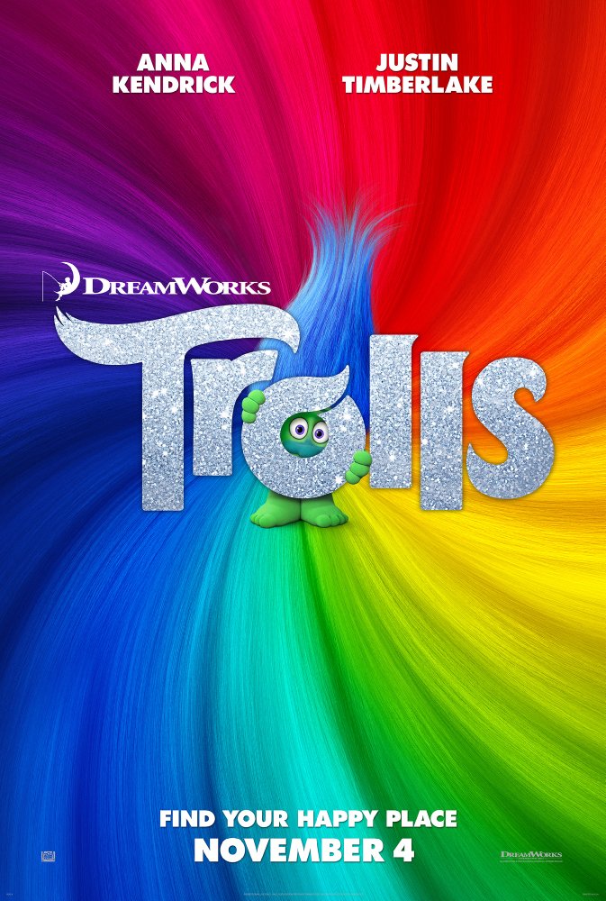 Trolls (2016) 720p BluRay x264 [Dual Audio] [Hindi+English] - M2Tv