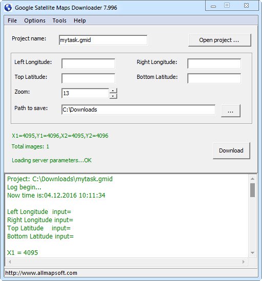 AllmapSoft Google Satellite Maps Downloader 8.338