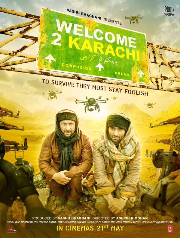 Welcome 2 Karachi (2015) Hindi - HDTVRip - 720p - x264 - DD.2.0-TeamHHD