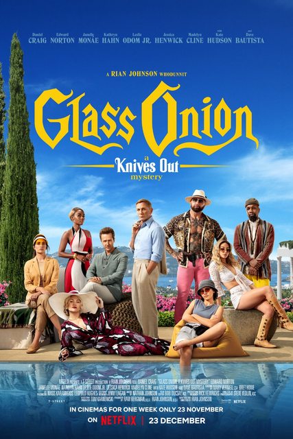 Glass Onion A Knives Out Mystery (2022) 1080p WEB-DL x264 DDP5 1 [Hindi+English]