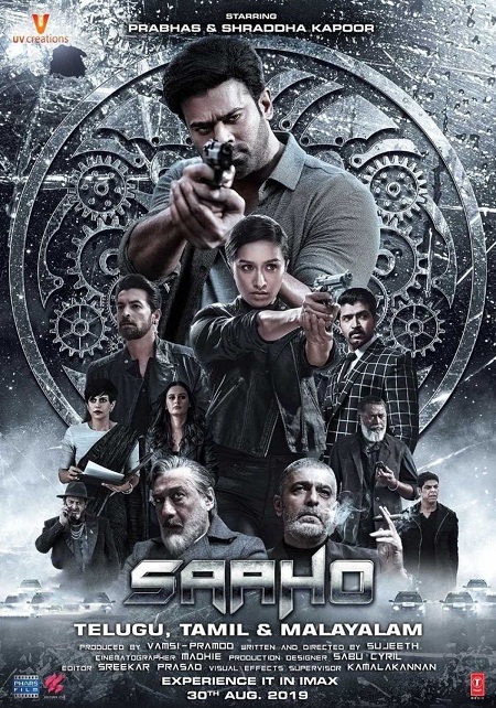 Saaho (2019) Hindi - 1.45GB - 1/3pDVDRip - x264 - AC3-DUS Exclusive