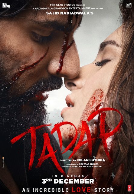 Tadap (2021) 720p WEB-DL HEVC DD 5 1 ESub-BWT Exclusive