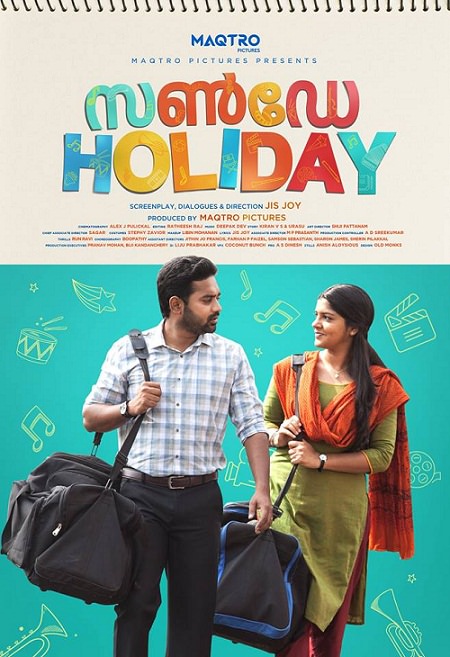 Sunday Holiday (2017) Malayalam - 1080p - DVDRip - x264 - DTS - Esub - Chaps - DrC