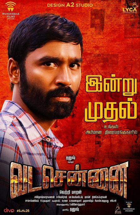 Vada Chennai (2018) Tamil - 720p - WEB-HD - x264 - DD5.1 - ESubs-MTR