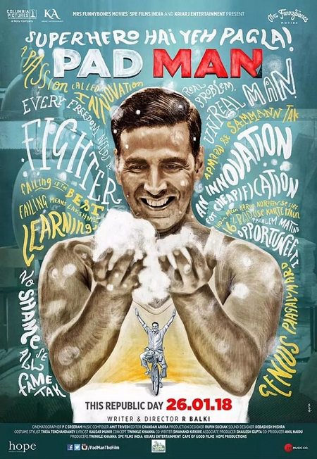 Padman (2018) 1080p - BluRay Rip - x264 - DTS 5.1 - ESub-DDR Exclusive