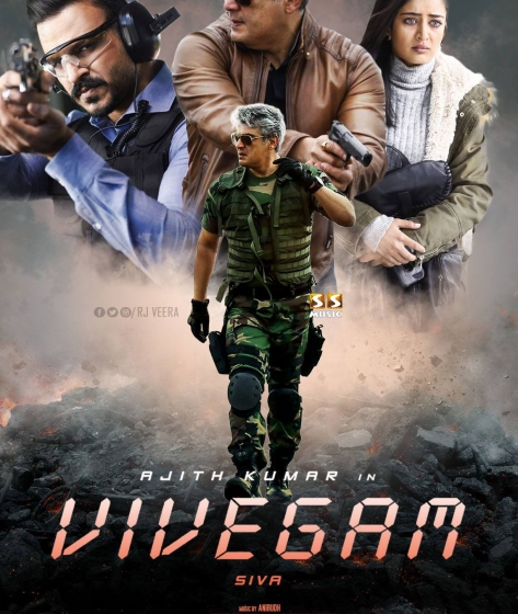 Vivegam (2017) Telugu - 700MB - 1CDRip - HDRip - XviD - MP3-MTR