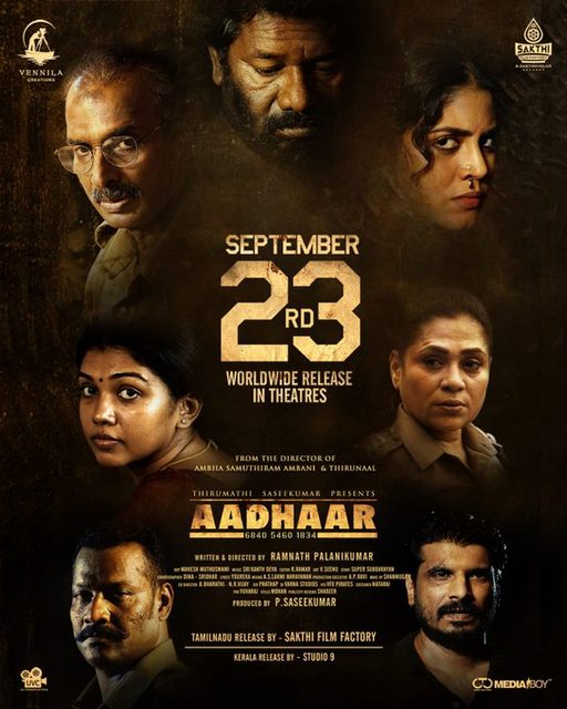 Aadhaar (2022) Tamil 1080p HDRip x264 DD5 1 ESub-BWT Exclusive